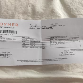 Hammer Jack Ayakkabımın Tadilatında Yaşadığım Sorun