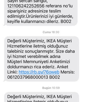 IKEA Kargoda Kaybolan Ürün
