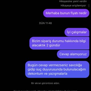 Ellmoda_ Instagram Sosyal Medya Ürünleri Göndermiyor