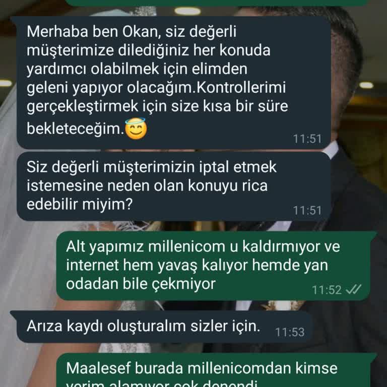 Millenicom Üyeliğimi İptal Etmiyor