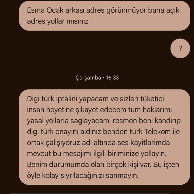 Digiturk Genel Müdürlüğü ( 0212 473 73 73 )