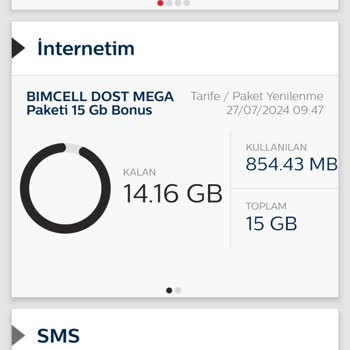 Bimcell Sil Süperden Gelen İnterneti Değil Normal İnternetimi Kullanıyor