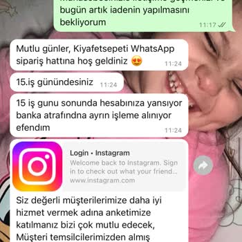 Kıyafet Sepeti Göndermediği Ürünün Para İadesini Yapmıyor