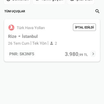 THY Refakatçi Hizmeti Sorunu Ve İade Problemi
