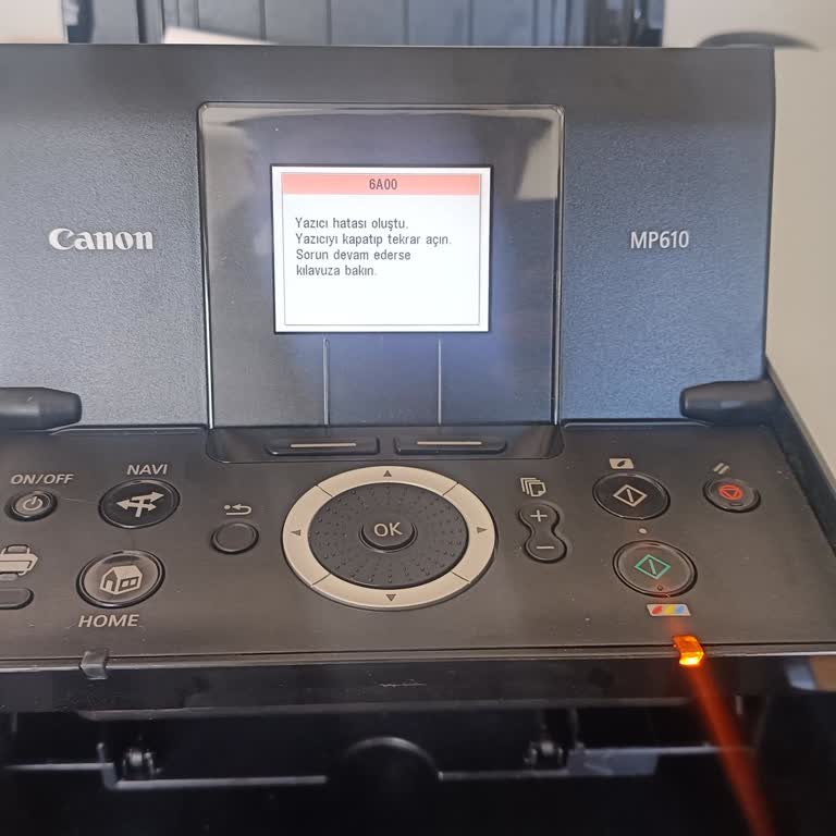Canon Pixma MP 610 6A00 Hatası