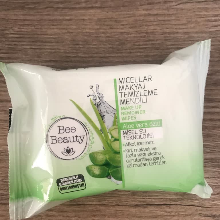 Bee Beauty Marka Makyaj Temizleme Mendili Yüzümü Yaktı