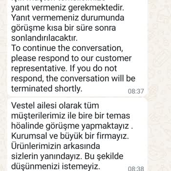 Vestel Buzdolabı Arıza Giderilmemesi