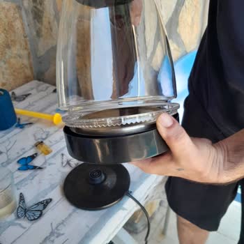 Markamstok (Prof Elektirkli Ev Aletleri) Kırık Cam Kettle Ve Tedarikçinin Kabul Edilmez Tepkisi