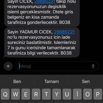 Tatil Sepeti Ücret İade Sureci