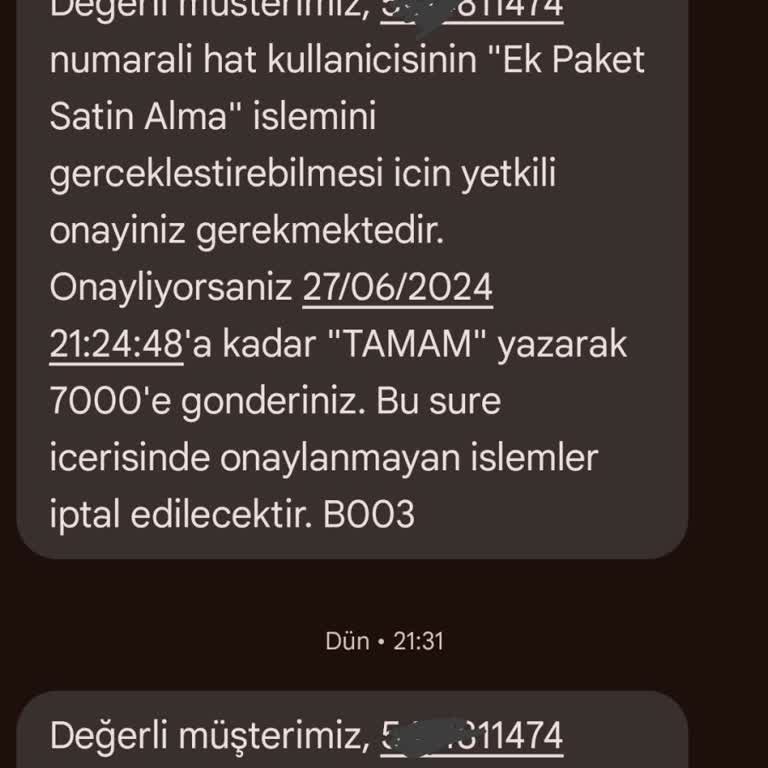 Vodafone'dan 0 İlgi