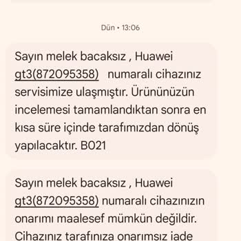 Huawei Akıllı Saat Garanti Ve Servis Sorunları