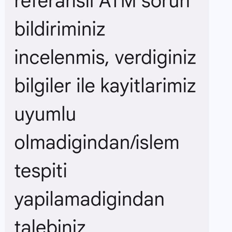 Ziraat Bankası ATM Para Mı Yuttu