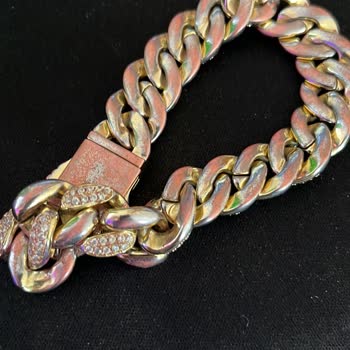 Garage Steel Gold Taşlı Monaco Gurmet Bileklik Sorunu