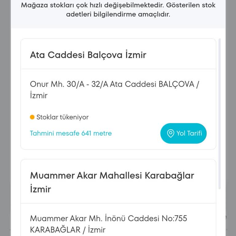 A101 Olmayan Ürünü Varmış Gibi Satışa Sunmak