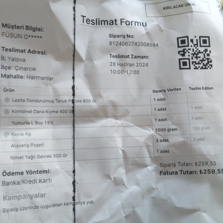 A101 Sorulmadan Zorlama Ürün Satışı.