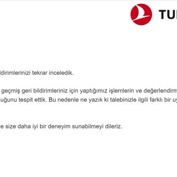 19 Temmuz THY TK0698 IST-SSH Uçuş İptali Ve Zararımın Karşılanmaması