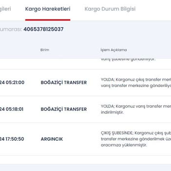 Aras Kargo Şubeleri Hatalarını Kabul Etmiyorlar