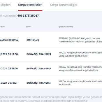 Aras Kargo Şubeleri Hatalarını Kabul Etmiyorlar