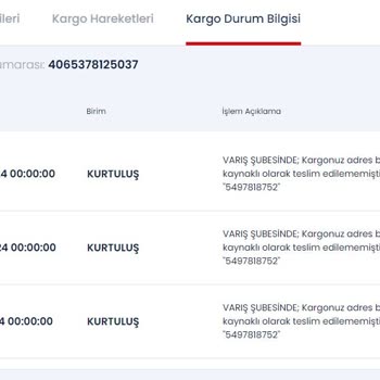 Aras Kargo Şubeleri Hatalarını Kabul Etmiyorlar