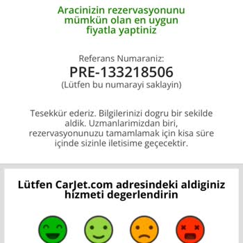 Carjet There İs No Company And They Did Not Send An E-mail.