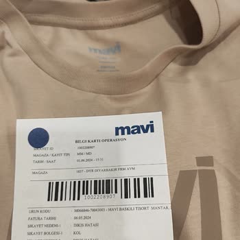 Mavide Müşteri Mağduriyeti