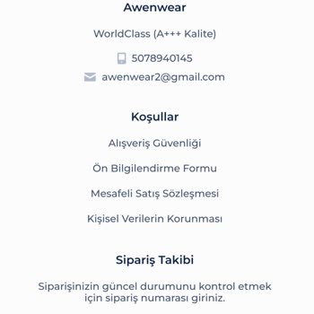 Shopier Aracılığı Ve Sitesinde Satış Yapan Awen Wear Mağazasının İlgi