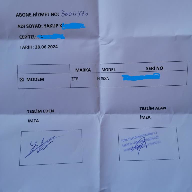 Millenicom Abonelik İptali Ve Fiber Modem İade Sorunu