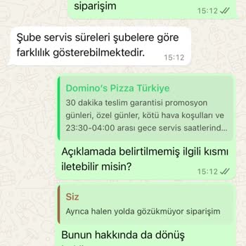 Domino's 30 Dakika Politikası