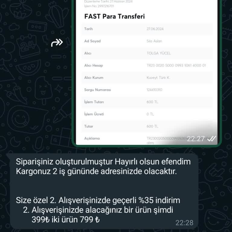 Maliav Butik (instagram: maliavdesign) Sipariş Verdim, Ürün Ve Kod Gelmedi