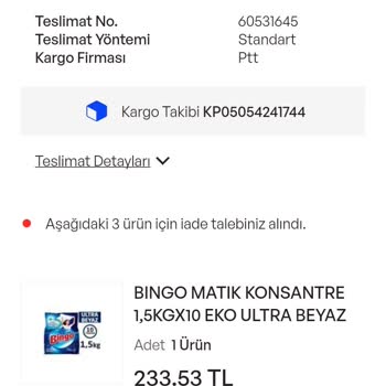 idefix Yanlış Gönderilen Ürün Ve İade Sorunu