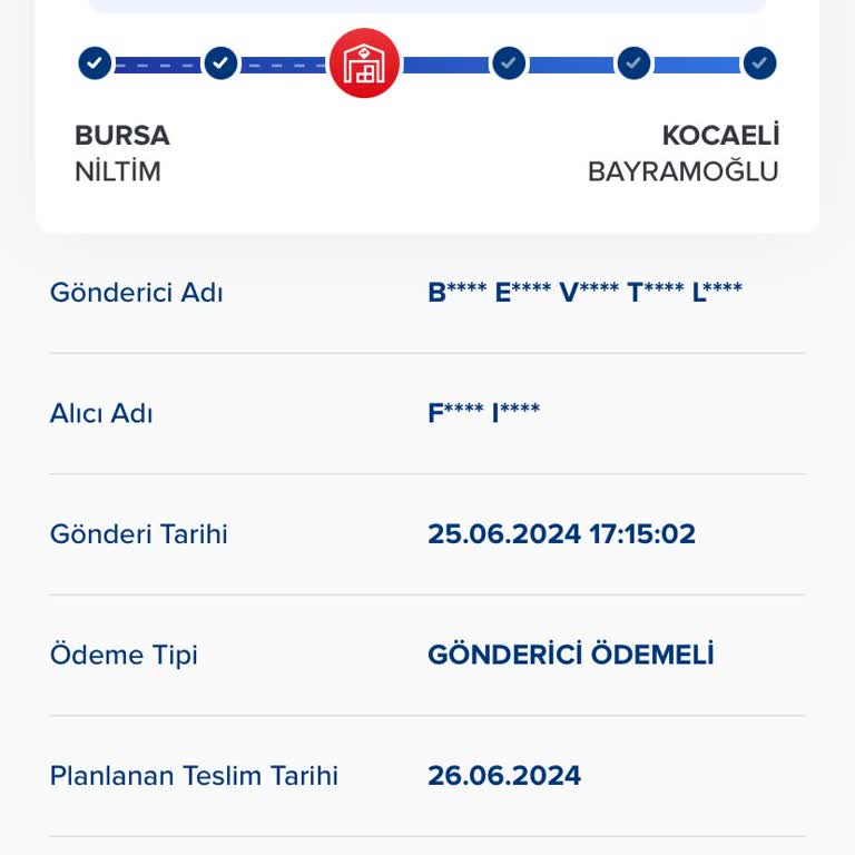 Aras Kargo Bayramoğlu Şube Şikayet