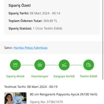 Çiçek Sepeti Ücret İadesi Yapılmadı