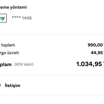 Bershka Sipariş İptali Kredi Kartına Geri İade Ödeme Yapılmaması