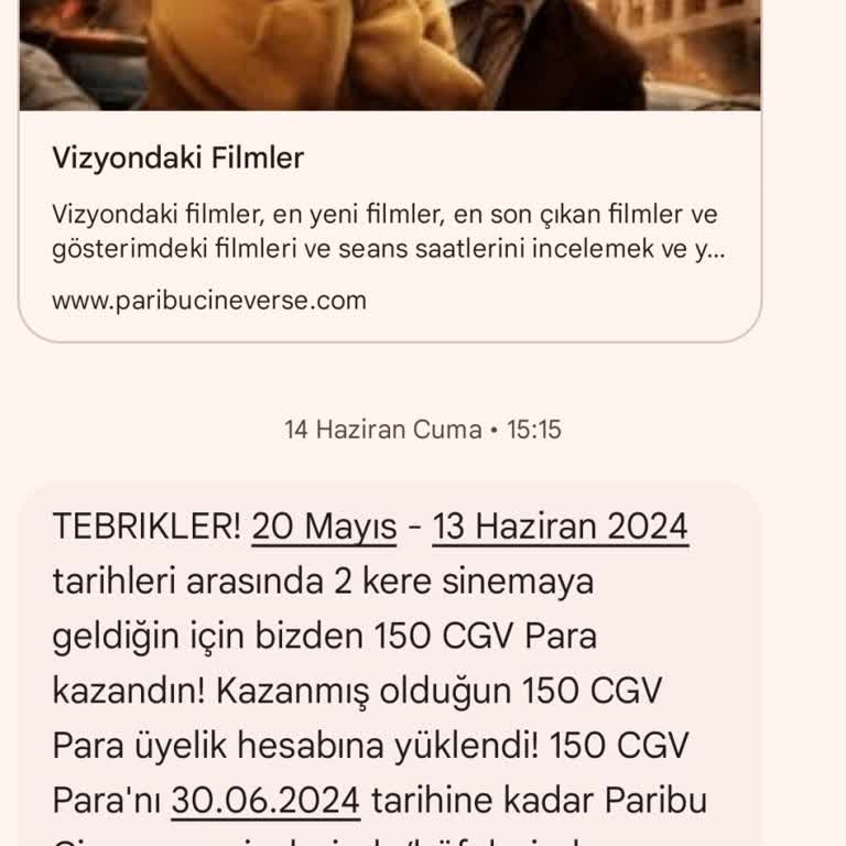 Paribu Cineverse 150 ParaPuan Yatırılmadı