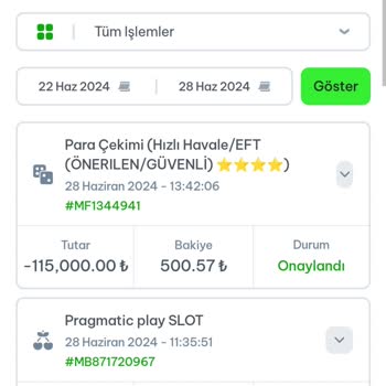 Bayspin Çekim Talebi Sorunu