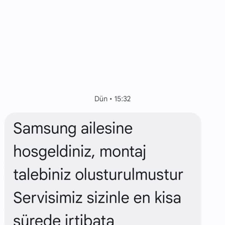 Samsung TV Montaj Duyarsızlığı