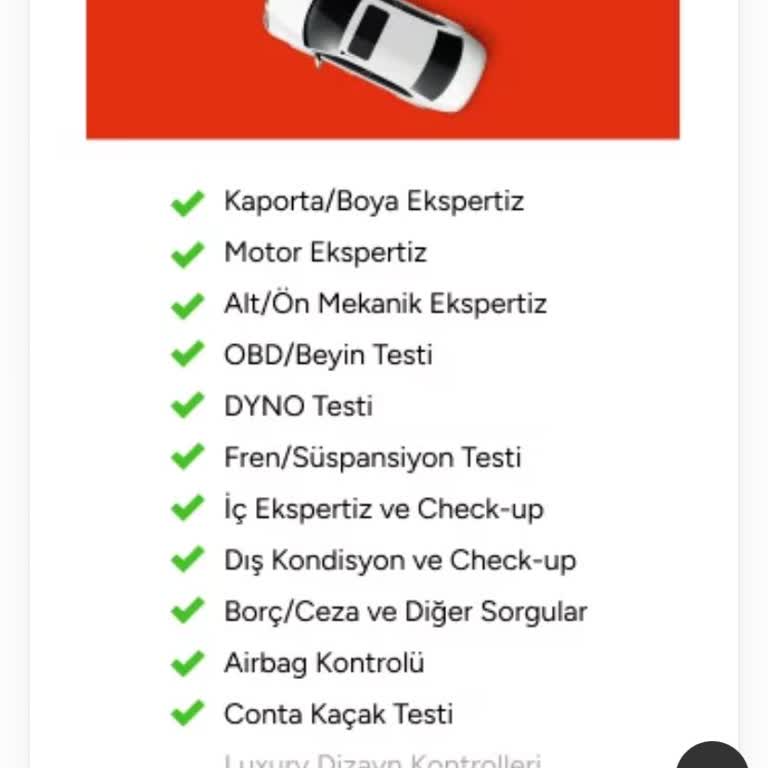 Oto Rapor Ekspertiz Pişmanlıktır