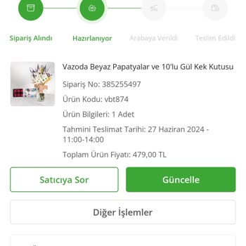 Çiçek Sepeti İlgisizliği