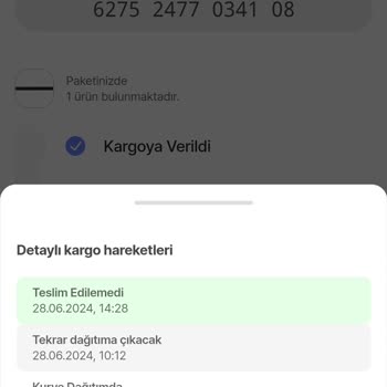 hepsiJET Kargo Teslimatında Yaşanan Sorun Ve Yanlış Bilgilendirme