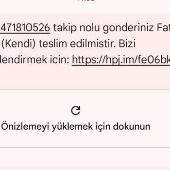 hepsiJET Kargo Teslimatında Yaşanan Sorun Ve Yanlış Bilgilendirme