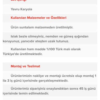 Evkur Yanlış Ürünün Arkasında Durmuyor