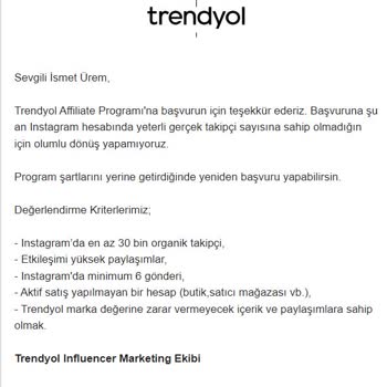 Trendyol Affiliate Sahte Takipçi İftirası!