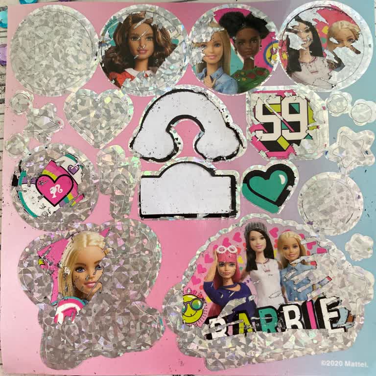 BİM Barbie Confetti Drinks Bottle Set