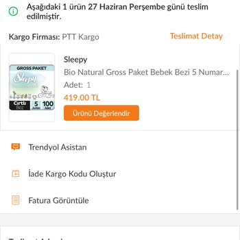 Sleepy Bebek Bezi Kalıpları Sorunlu