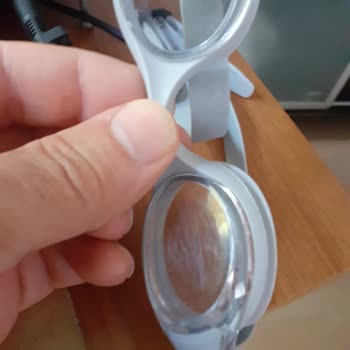 Decathlon Nabaiji Yüzücü Gözlüğü - Standart Boy - Gri - Şeffaf Camlar - Ready