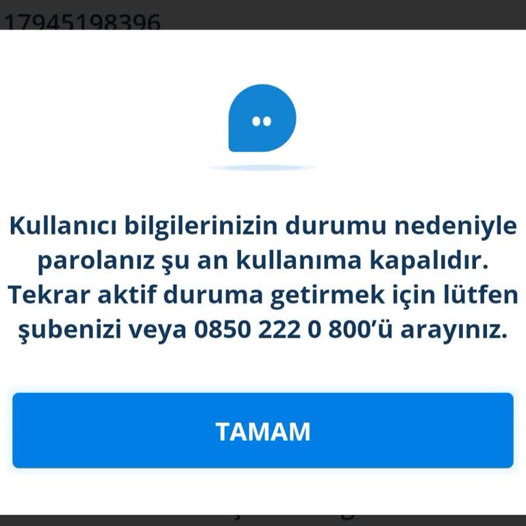Denizbank MobilDeniz Parola Sorunu: Acil Çözüm Bekliyorum