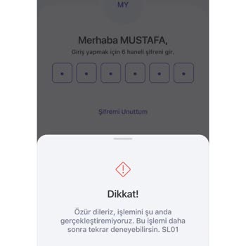 A101'den Kaynaklı Hatanın Düzeltilmemesi