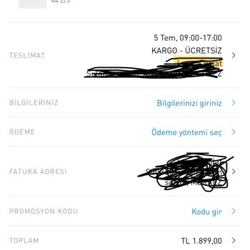 Adidas Resmi Sitesinde Ki Sepette Ve Ödeme Anındaki Fiyat Farkı