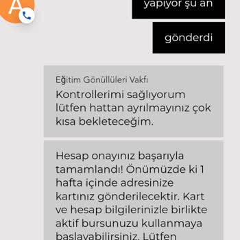 Eğitim Gönüllüleri Vakfı (Burs Başvuru) Sahte Burs Başvurusu Sitesi Üzerinden Kimlik Bilgilerimin İzinsiz Kullanımı