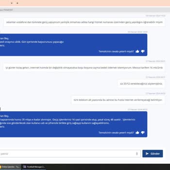 TurkNet Yanıltıcı Bilgiyle Cayma Bedeli Ödeterek Abonelik Transferi